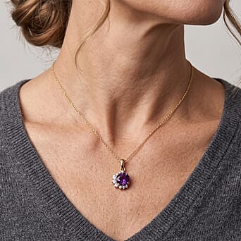 https://tjcuk.sirv.com/Products/44/9/4490847/D-Joy-Moroccan-Amethyst-White-Zircon-Pendant-with-Chain-Size-20-in-Yel_4490847_1.jpg?w=342&h=342