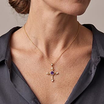 https://tjcuk.sirv.com/Products/44/9/4490851/D-Joy-Moroccan-Amethyst-White-Zircon-Pendant-with-Chain-Size-20-in-Yel_4490851_1.jpg?w=342&h=342