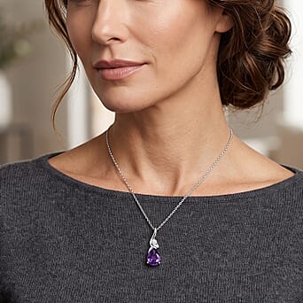 https://tjcuk.sirv.com/Products/44/9/4491199/D-Joy-Moroccan-Amethyst-White-Zircon-Pendant-with-Chain-Size-20-in-Pla_4491199_1.jpg?w=342&h=342