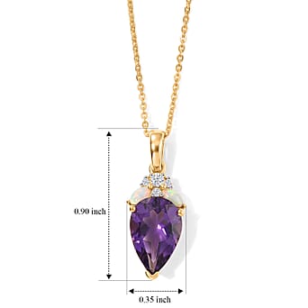 https://tjcuk.sirv.com/Products/44/9/4491201/D-Joy-Moroccan-Amethyst-Ethiopian-Opal-White-Zircon-Pendant-with-Chain_4491201_3.jpg?w=342&h=342