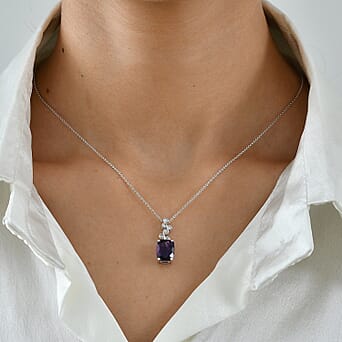 https://tjcuk.sirv.com/Products/44/9/4492384/Luxuriant-Moroccan-Amethyst-Lab-Grown-Diamond-SI-G-H-Pendant-with-Chai_4492384_1.jpg?w=342&h=342