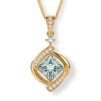 https://tjcuk.sirv.com/Products/44/9/4493549/Paraiba-Moissanite-Pendant-with-Chain-Size-18-in-Yellow-Gold-Plated-St_4493549.jpg?w=342&h=342