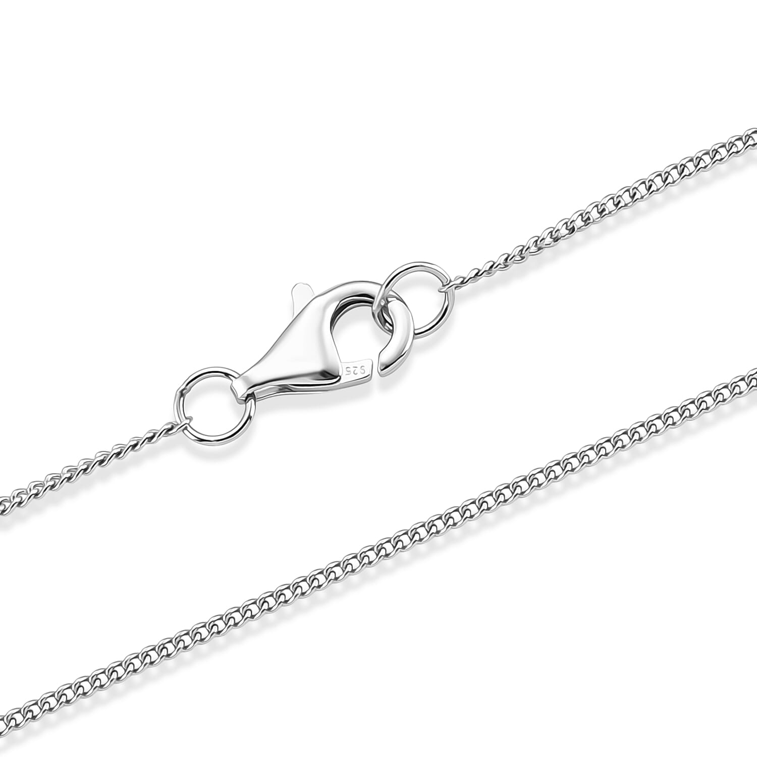 Paraiba Moissanite Heart Pendant with Chain (Size 18) in Rhodium Overlay Sterling Silver 1.17 Ct.