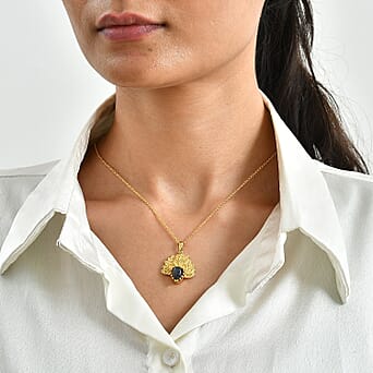 https://tjcuk.sirv.com/Products/45/0/4505351/EverTrue-Labradorite-Solitaire-Flame-Pendant-with-Chain-Size-20-in-Yel_4505351_1.jpg?w=342&h=342