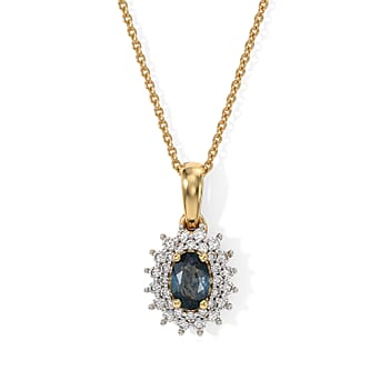 https://tjcuk.sirv.com/Products/45/0/4507859/D-Joy-Montana-Sapphire-Lab-Grown-Diamond-SI-G-H-Halo-Pendant-with-Chai_4507859.jpg?w=342&h=342