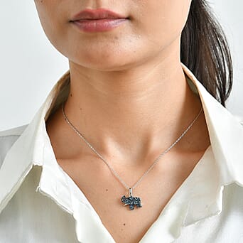 https://tjcuk.sirv.com/Products/45/0/4508223/GP-Blue-Diamond-Blue-Sapphire-Elephant-Pendant-with-Chain-Size-20-in-R_4508223_1.jpg?w=342&h=342