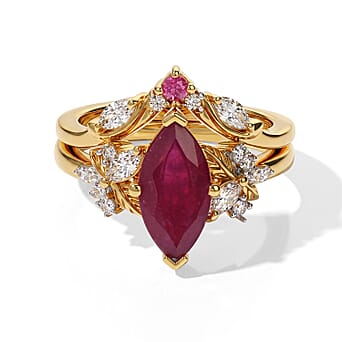 https://tjcuk.sirv.com/Products/45/1/4514809/Set-of-2-African-Ruby-White-Zircon-Blue-Sapphire-Stackable-Ring-in-18K_4514809.jpg?w=342&h=342