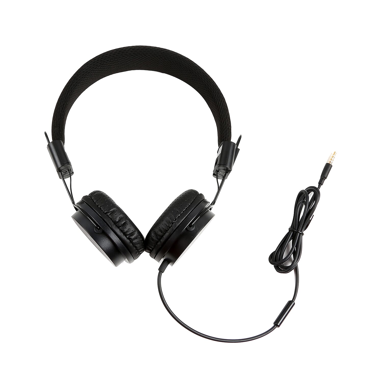 Cygnett Wired Stereo Over Ear Headphone with Mic - Black
