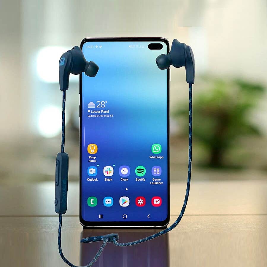 BRAVEN: Flye Sport Burst Bluetooth Earbuds - Blue