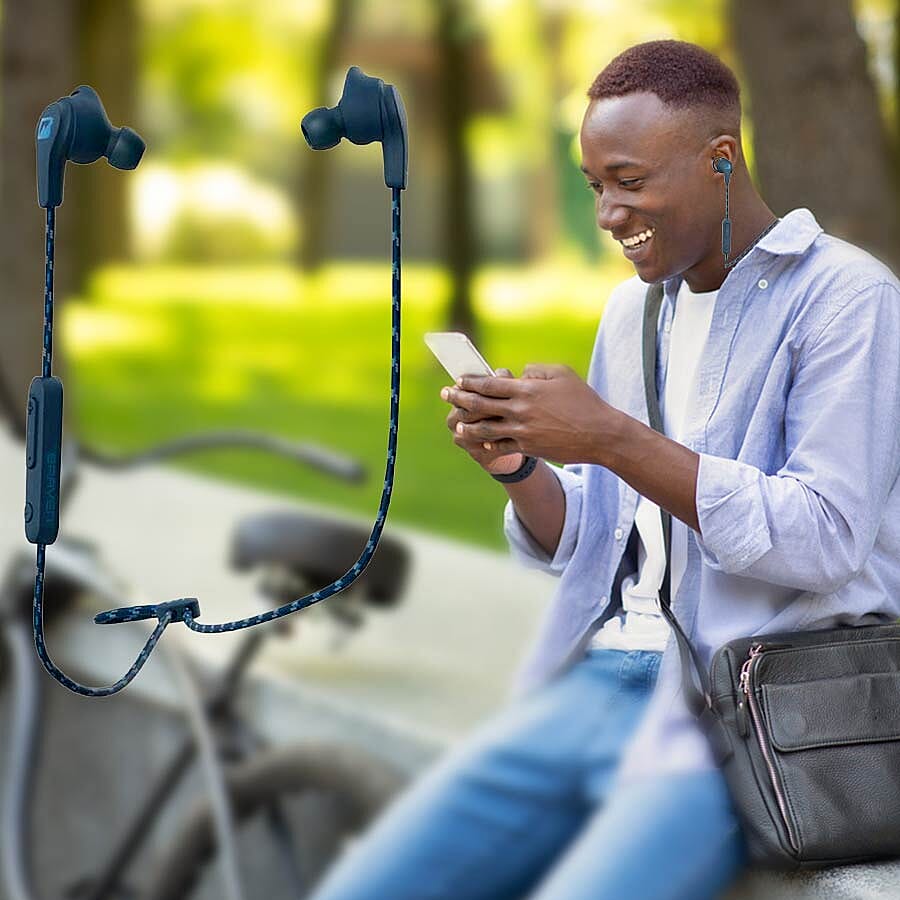 BRAVEN: Flye Sport Burst Bluetooth Earbuds - Blue