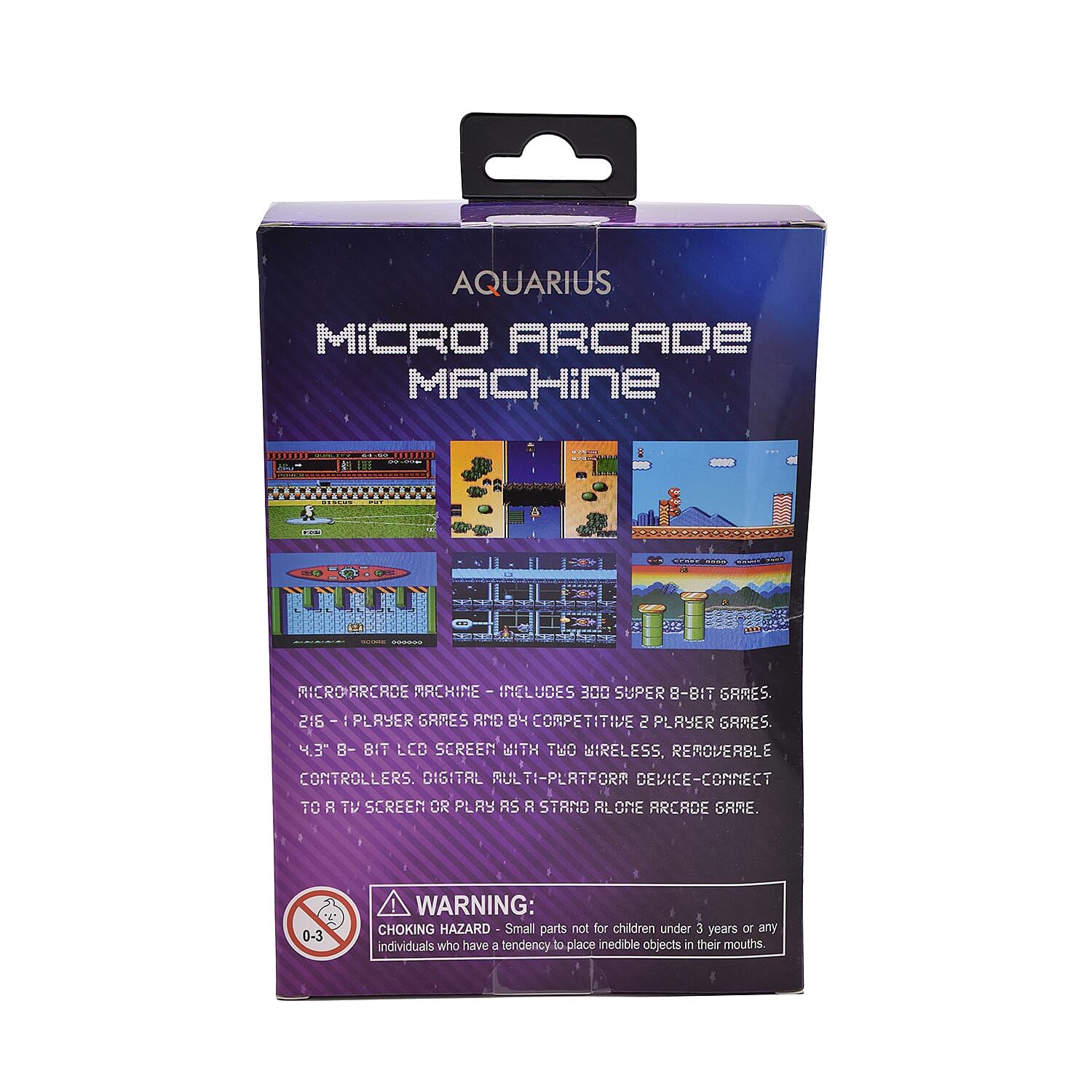 AQUARIUS 2 Player Arcade Game - 300 Games