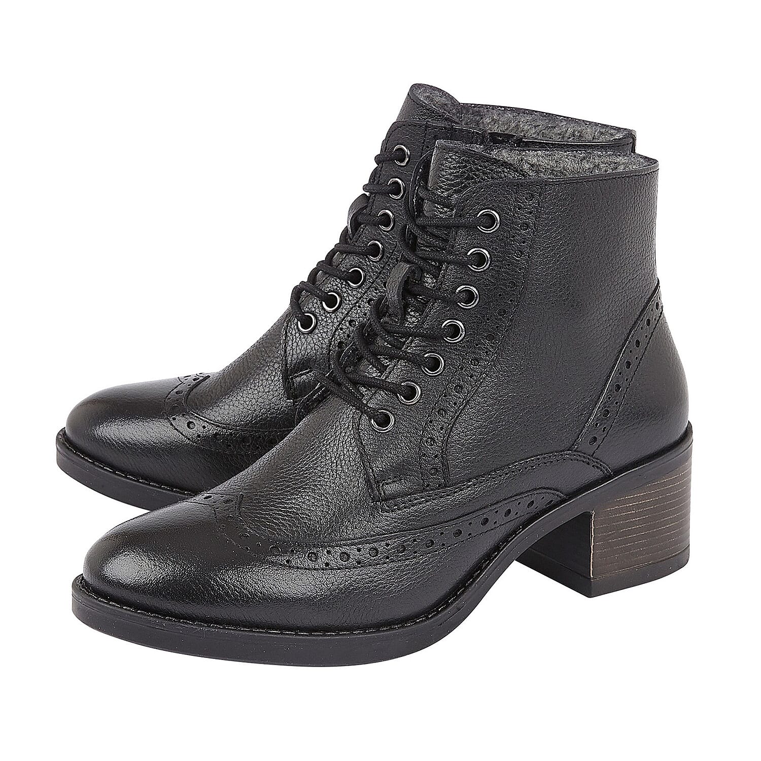 Lotus AMIRA Ankle Boots - Black