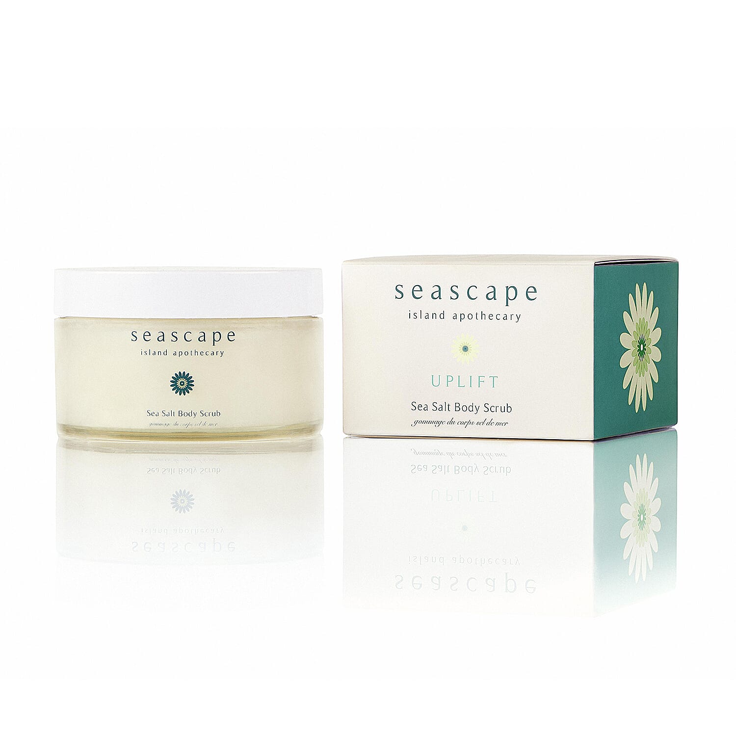Seascape Island Apothecary: Uplift Sea Salt Scrub - 175ml