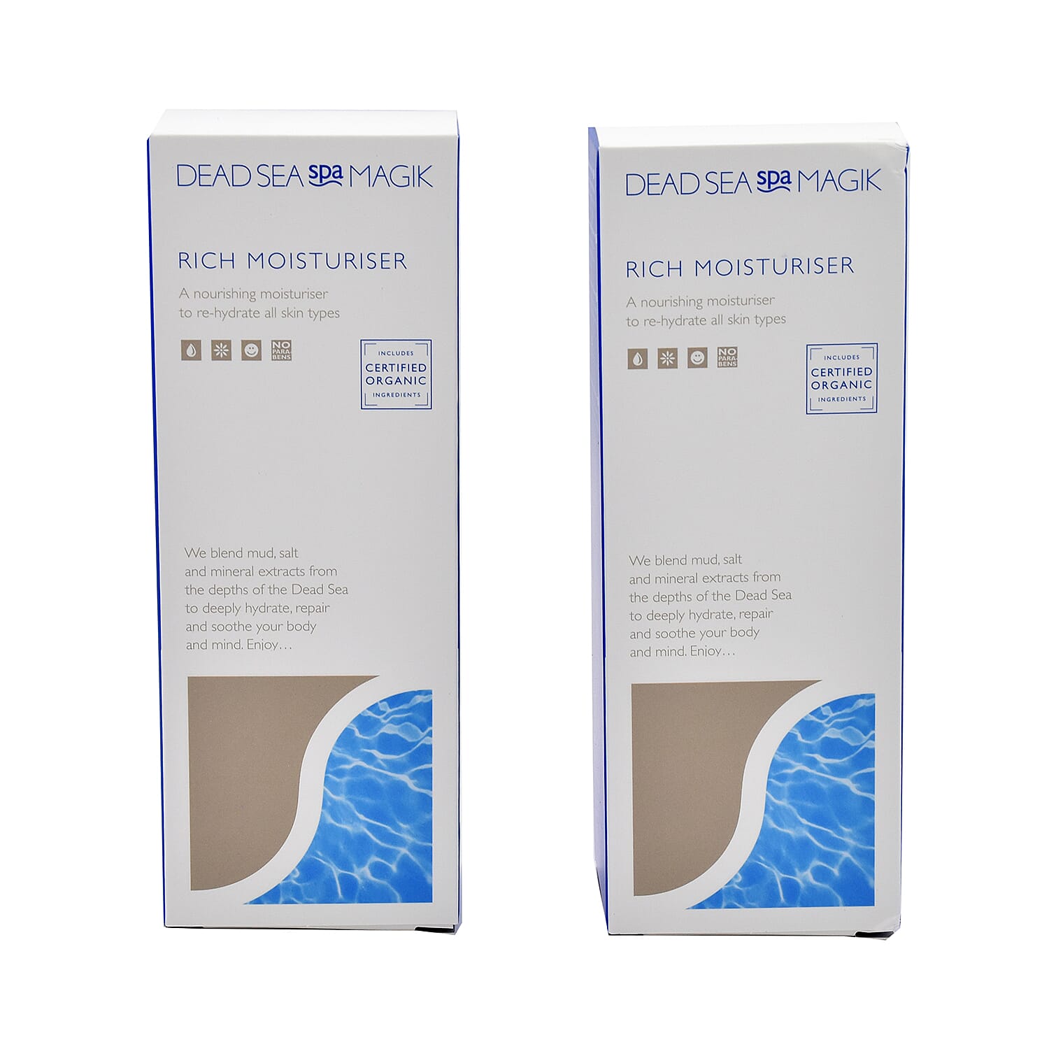 Dead Sea Spa Magik: Moisturiser - 75ml (Set of 2)