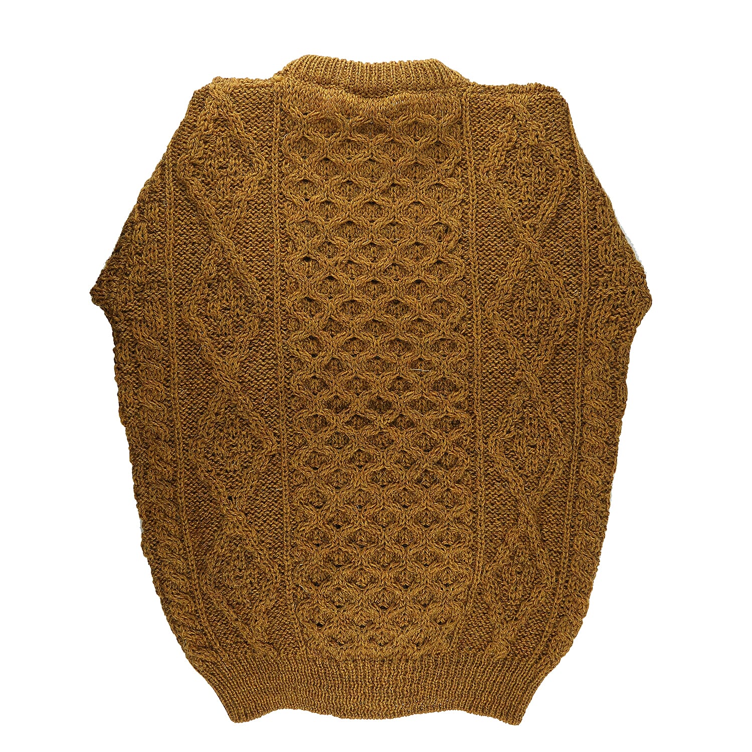 ARAN 100% Pure New Wool Irish Sweater