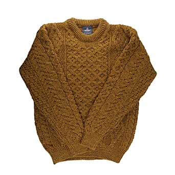 https://tjcuk.sirv.com/Products/60/0/6002529/ARAN-100-Pure-New-Wool-Irish-Sweater-(Size-XS)-Mustard_6002529_2.jpg?w=342&h=342