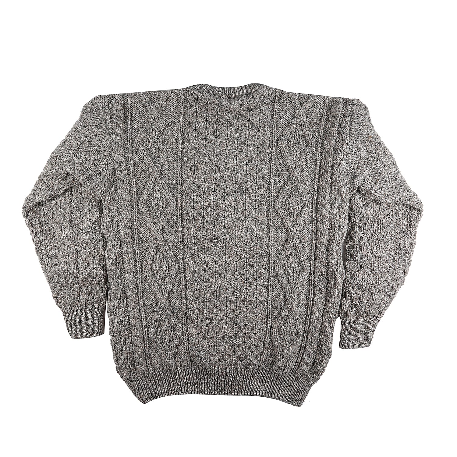 ARAN 100% Pure New Wool Irish Sweater