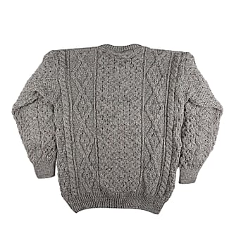 https://tjcuk.sirv.com/Products/60/0/6002536/ARAN-100-Pure-New-Wool-Sweater-(Size-XS)-Grey_6002536_2.jpg?w=342&h=342
