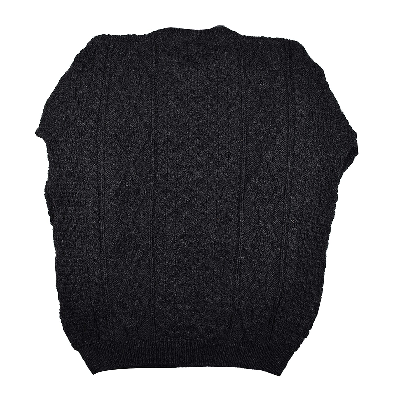 ARAN 100% Pure New Wool Irish Sweater