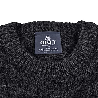 https://tjcuk.sirv.com/Products/60/0/6002543/ARAN-100-Pure-New-Wool-Irish-Sweater-(Size-XS)-Charcoal_6002543_3.jpg?w=342&h=342