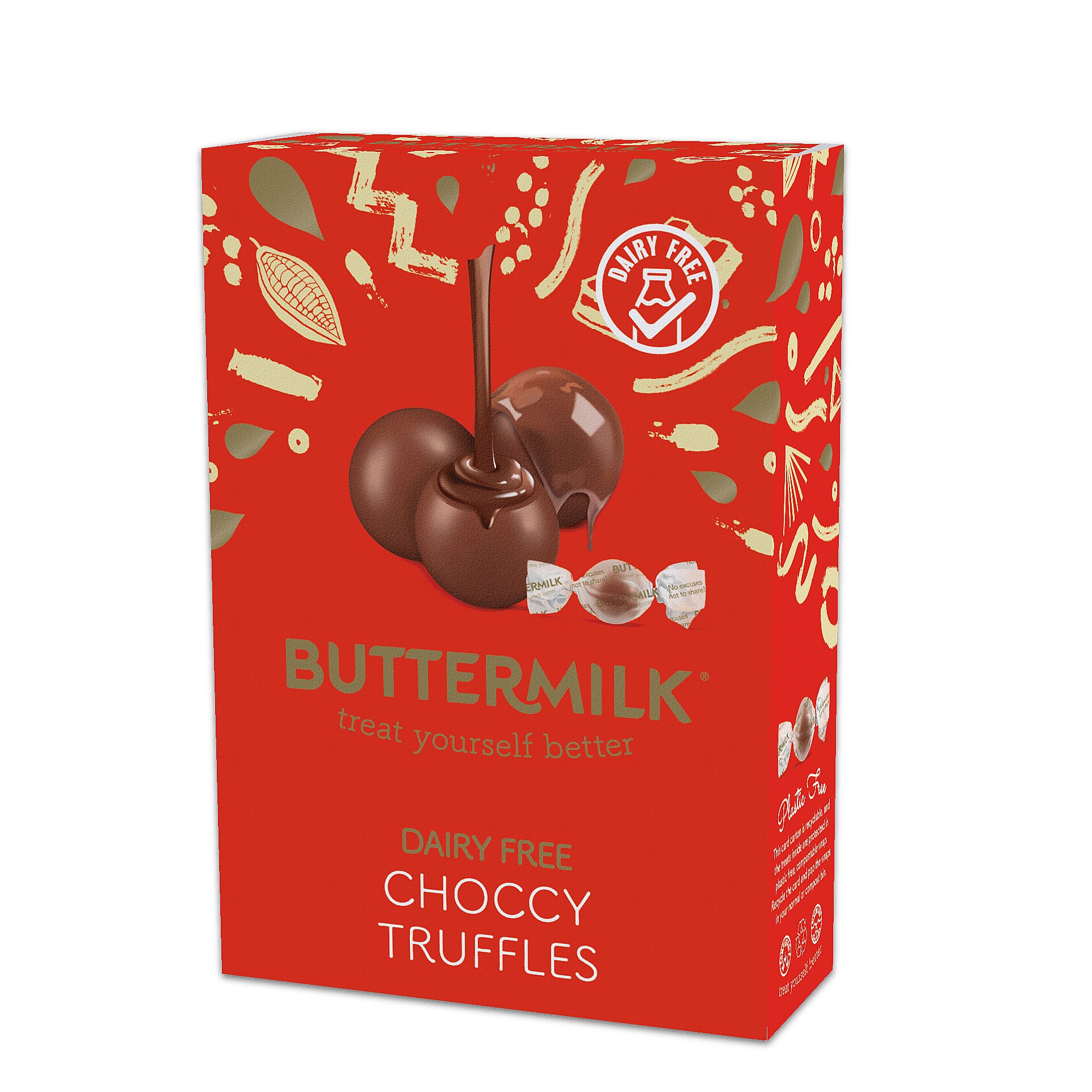 Buttermilk Dairy Free Choccy Truffles 2x 150g