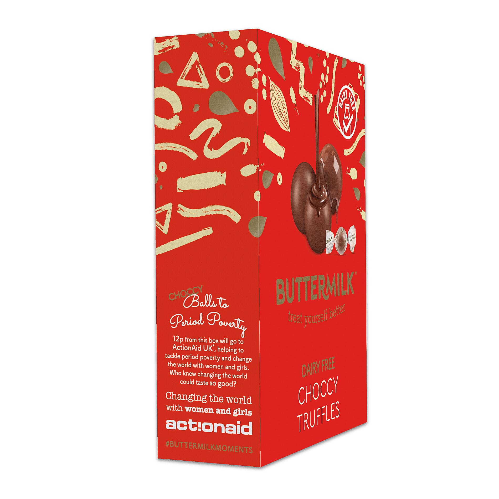 Buttermilk Dairy Free Choccy Truffles 2x 150g