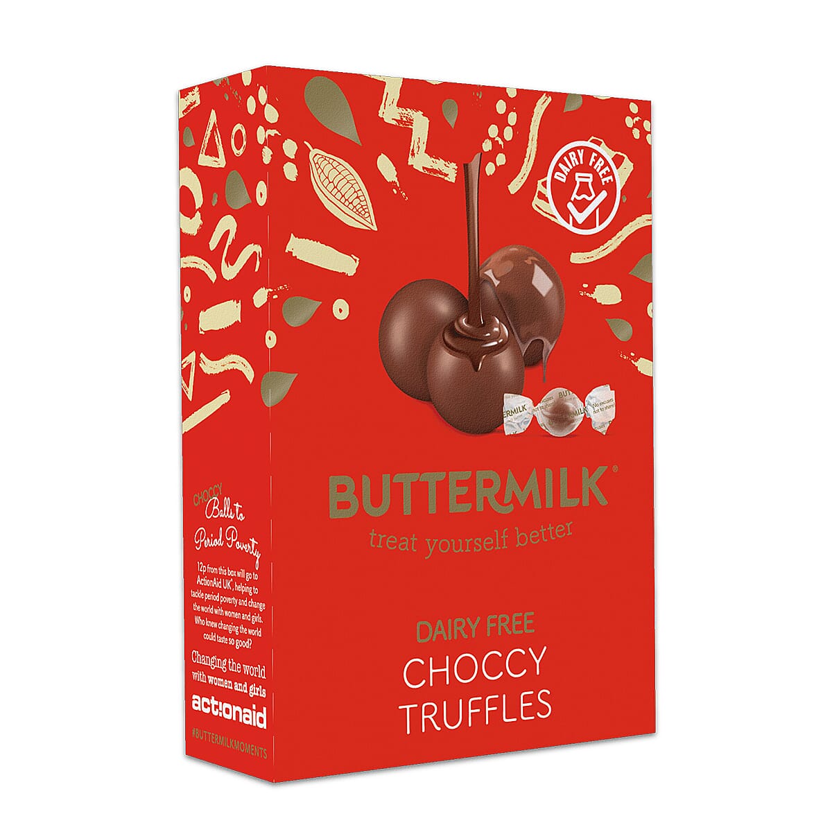 Buttermilk Dairy Free Choccy Truffles 2x 150g