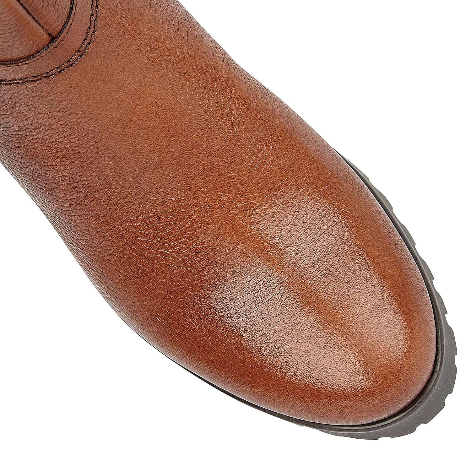 Lotus Stressless Tan Leather Suzy Ankle Boots (Size 3)