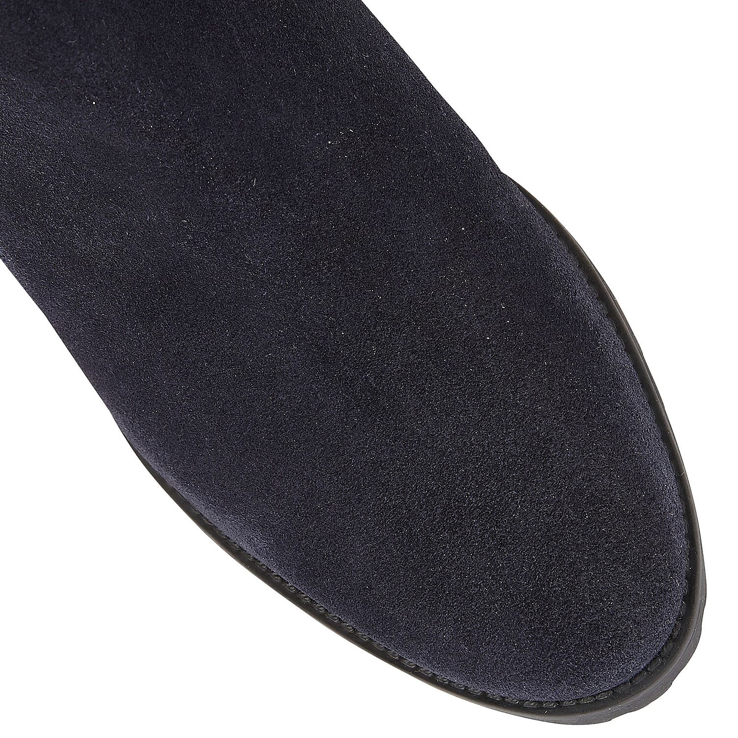 Lotus Stressless Navy Suede Samara Ankle Boots (Size 3)