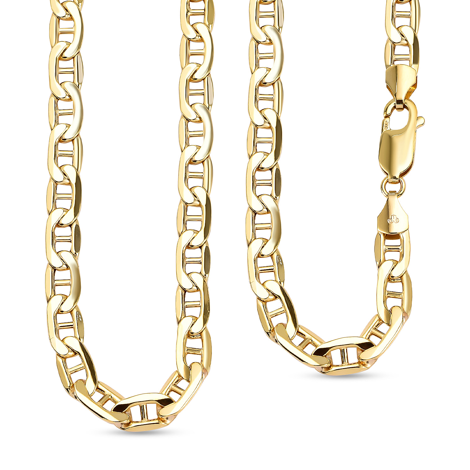 Rambo Chain in 9K Yellow Gold Size 22 Gold
