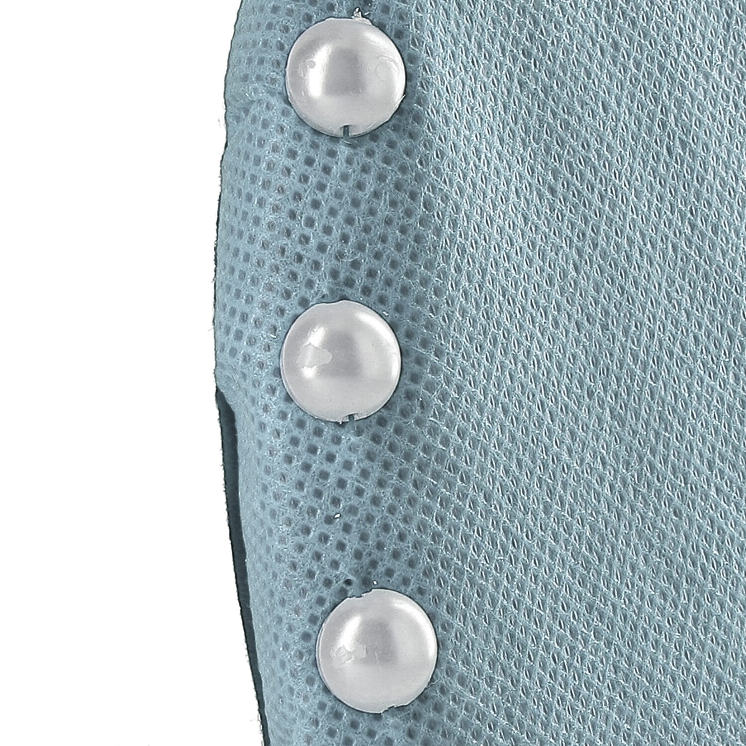 Table & Wall Jewellery Holder with Beaded Border (Colour- Blue; Dimension- 25.5 x 25.5 x 7 cm.; Weight- Approx 550 grms.)