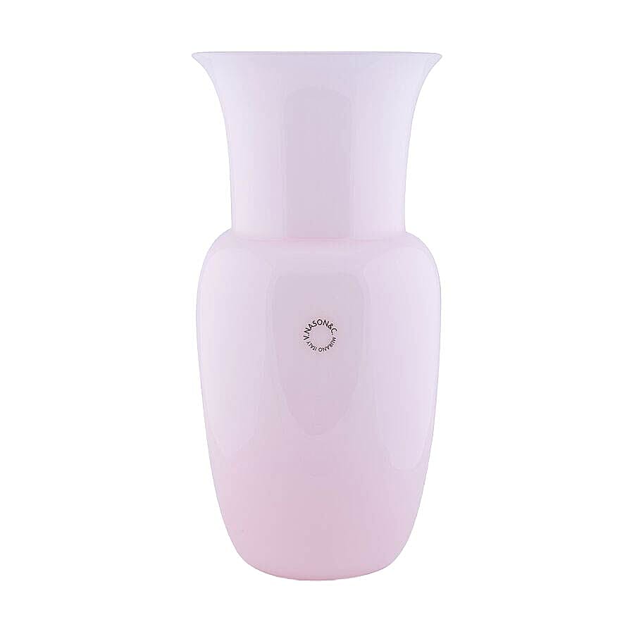 Made In Italy - Authentic Murano Glass Vase -  Pink