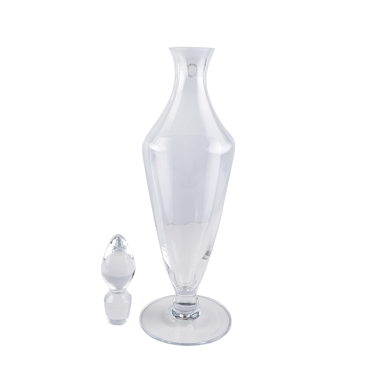 Made In Italy - Authentic Murano Glass Bottle With Stand