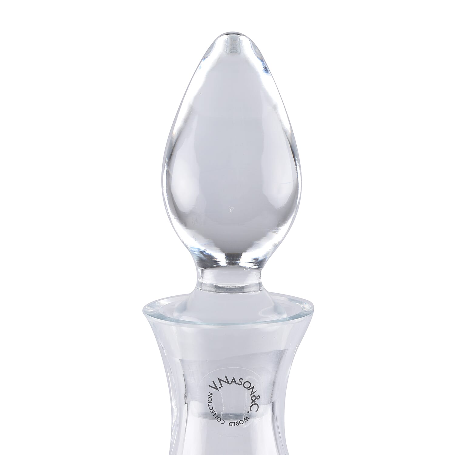 Made In Italy - Authentic Murano Glass Bottle With Stand