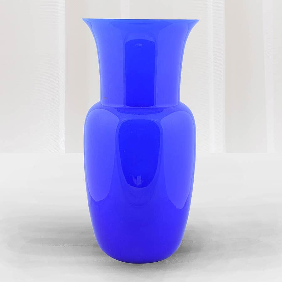 Made In Italy - Authentic Murano Glass Vase - Blue