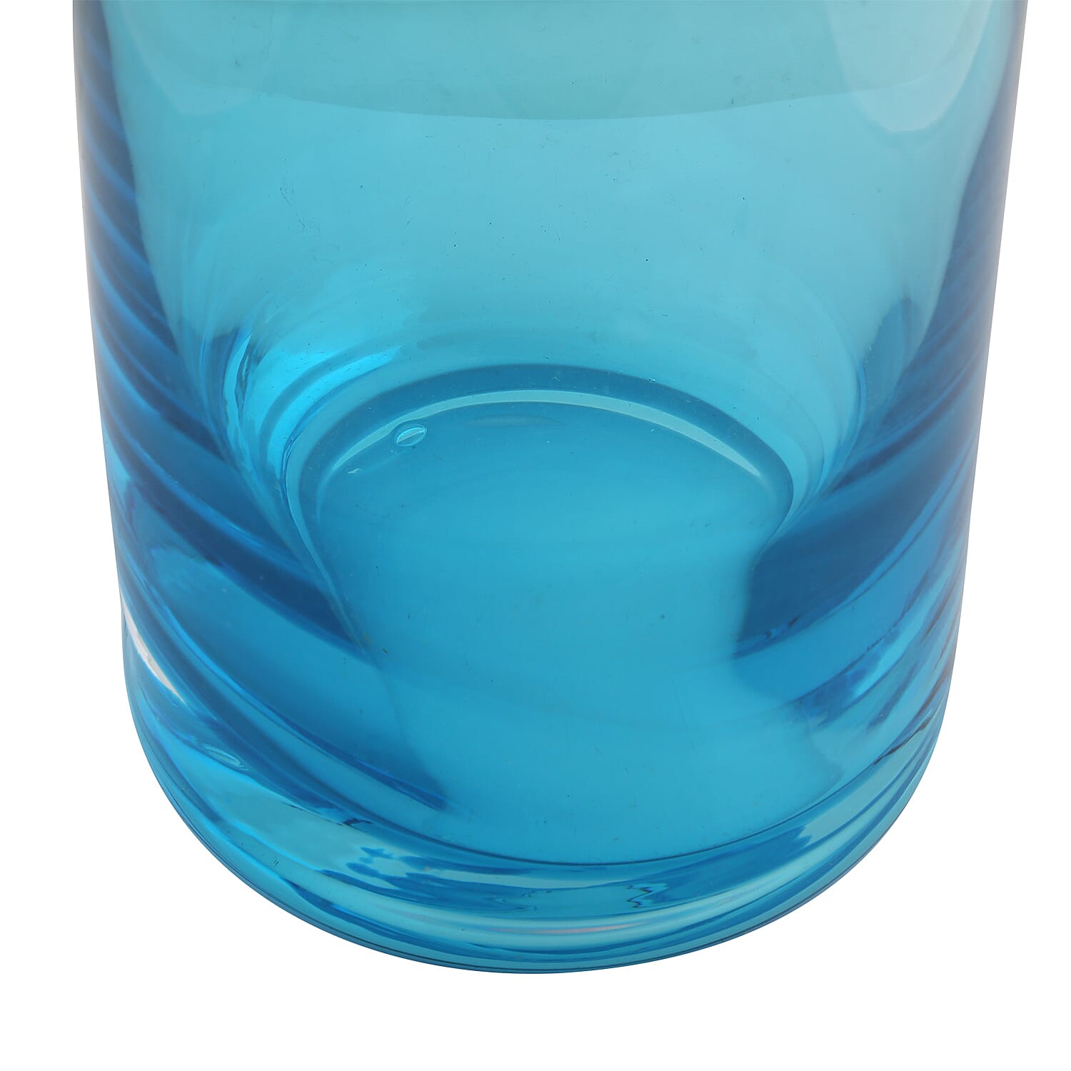 Made In Italy - Authentic Murano Glass Vase - Aqua Blue