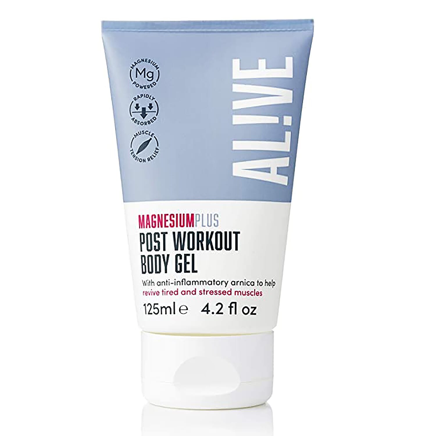 ALIVE: Magnesium Post Workout Body Gel (Enriched with Arnica Extract) - 125 ml