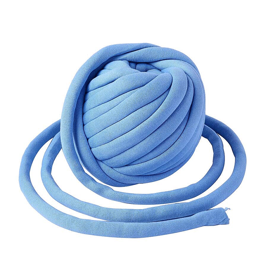 100% Cotton Filled Thick Rope in Light Blue (760cm)