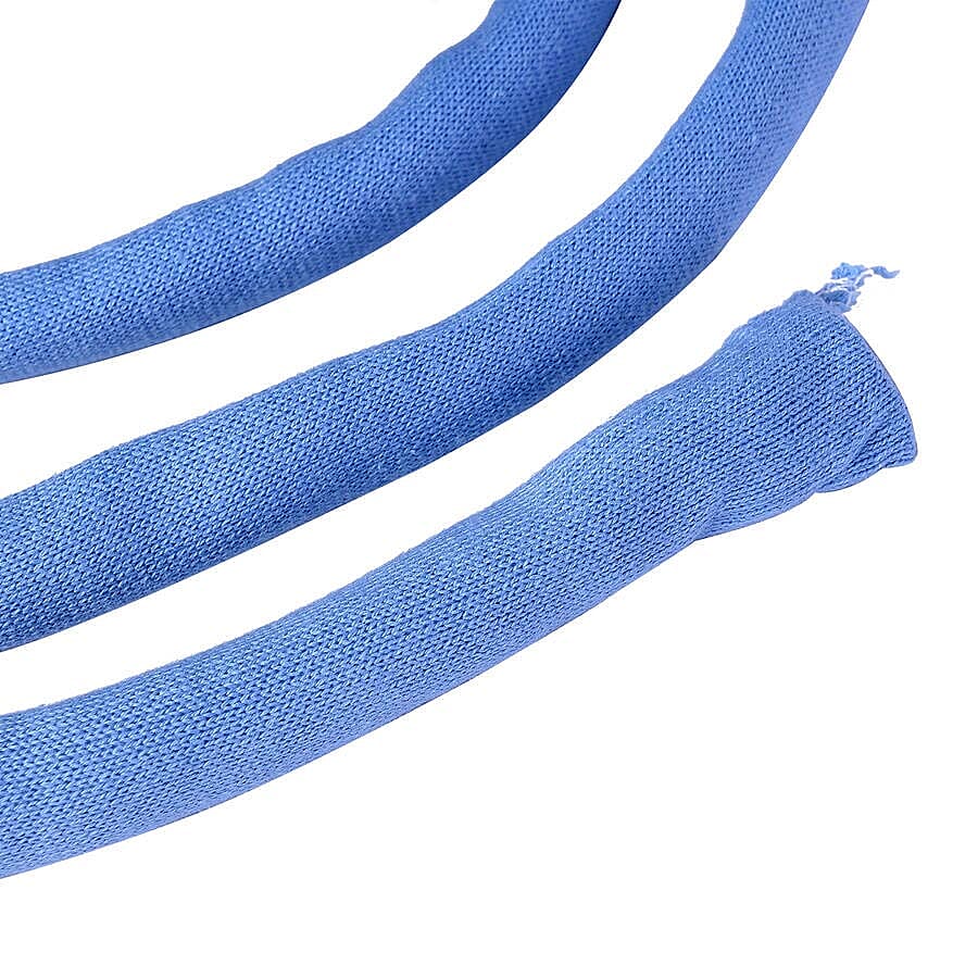 100% Cotton Filled Thick Rope in Light Blue (760cm)