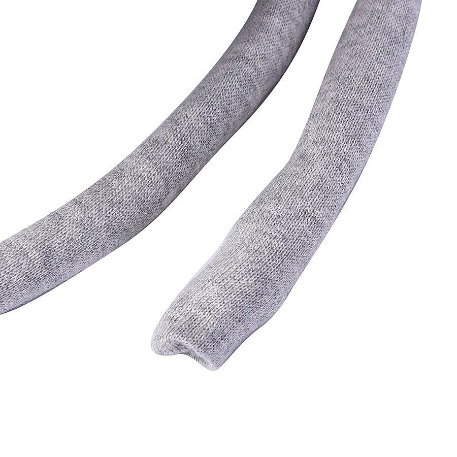 100% Cotton Filled Thick Rope in Grey (760cm)