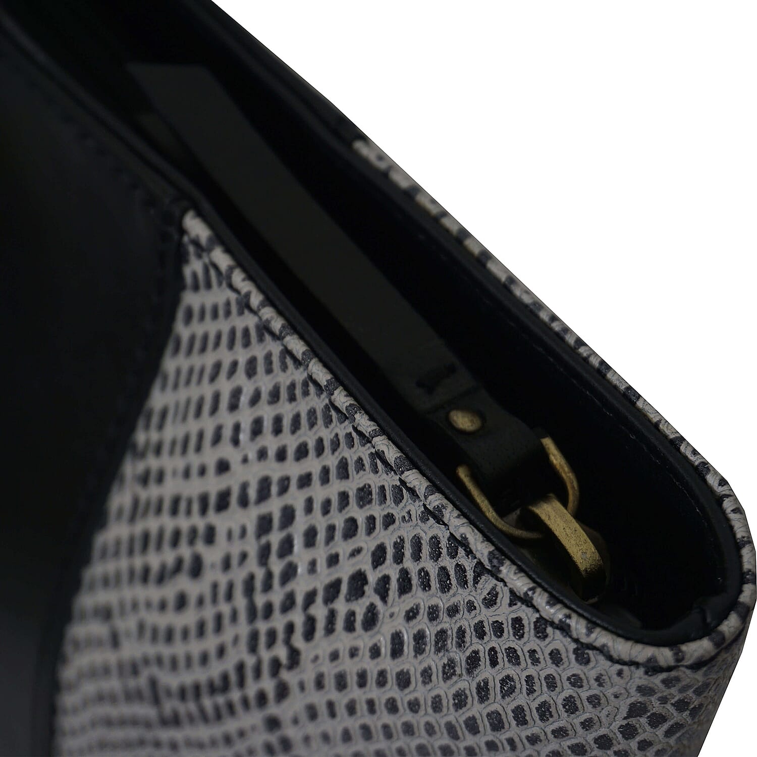 Assots London Animal Print Leather Tote Bag (Size 39x29x10.5cm) - Tan