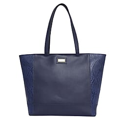 Assots London Animal Print Leather Tote Bag (Size 39x29x10.5cm) - Tan