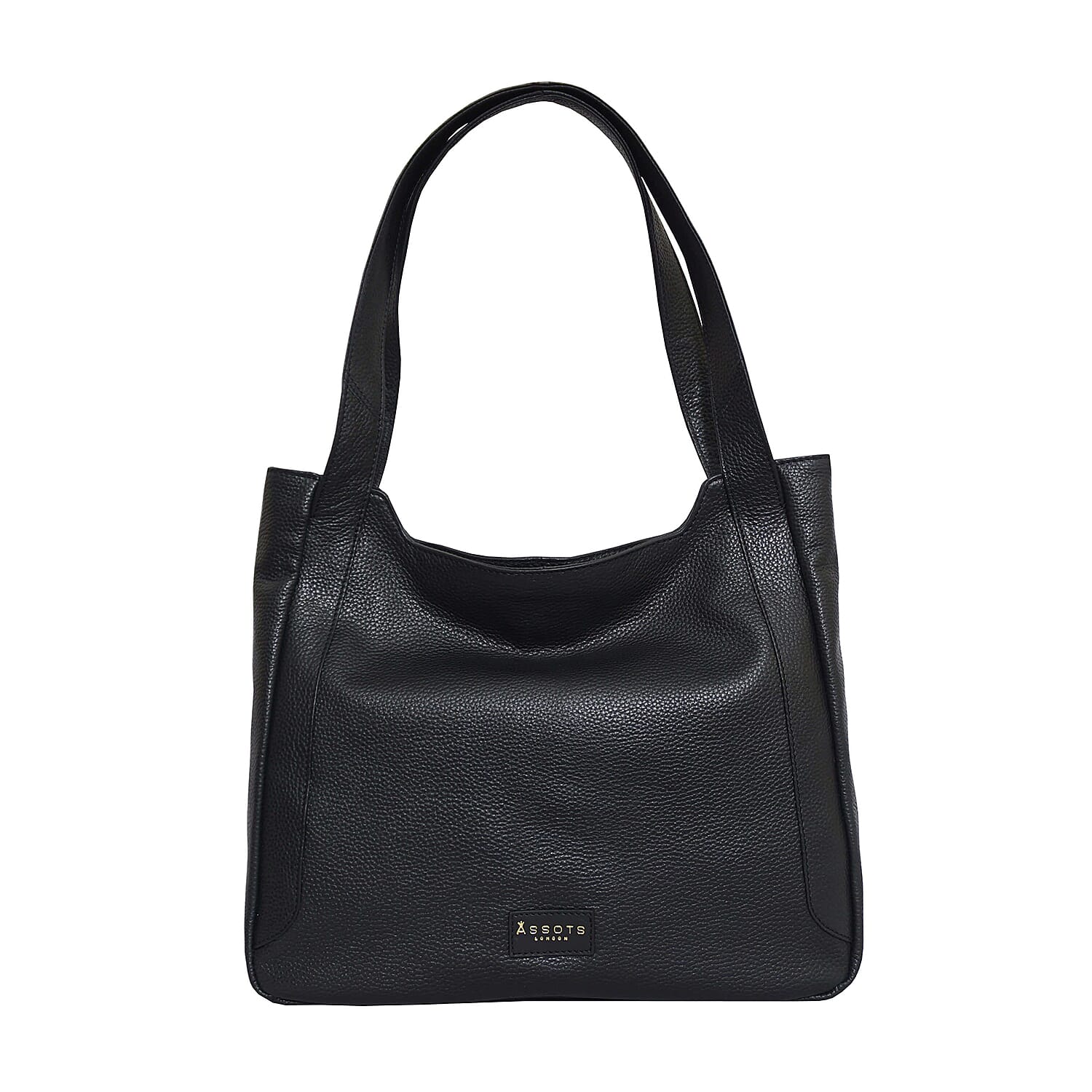 Assots London Harriet Genuine Leather Slouchy Hobo Bag (Size 35x29x7cm) - Green