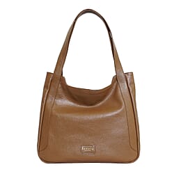 Assots London Harriet Genuine Leather Slouchy Hobo Bag (Size 35x29x7cm) - Green