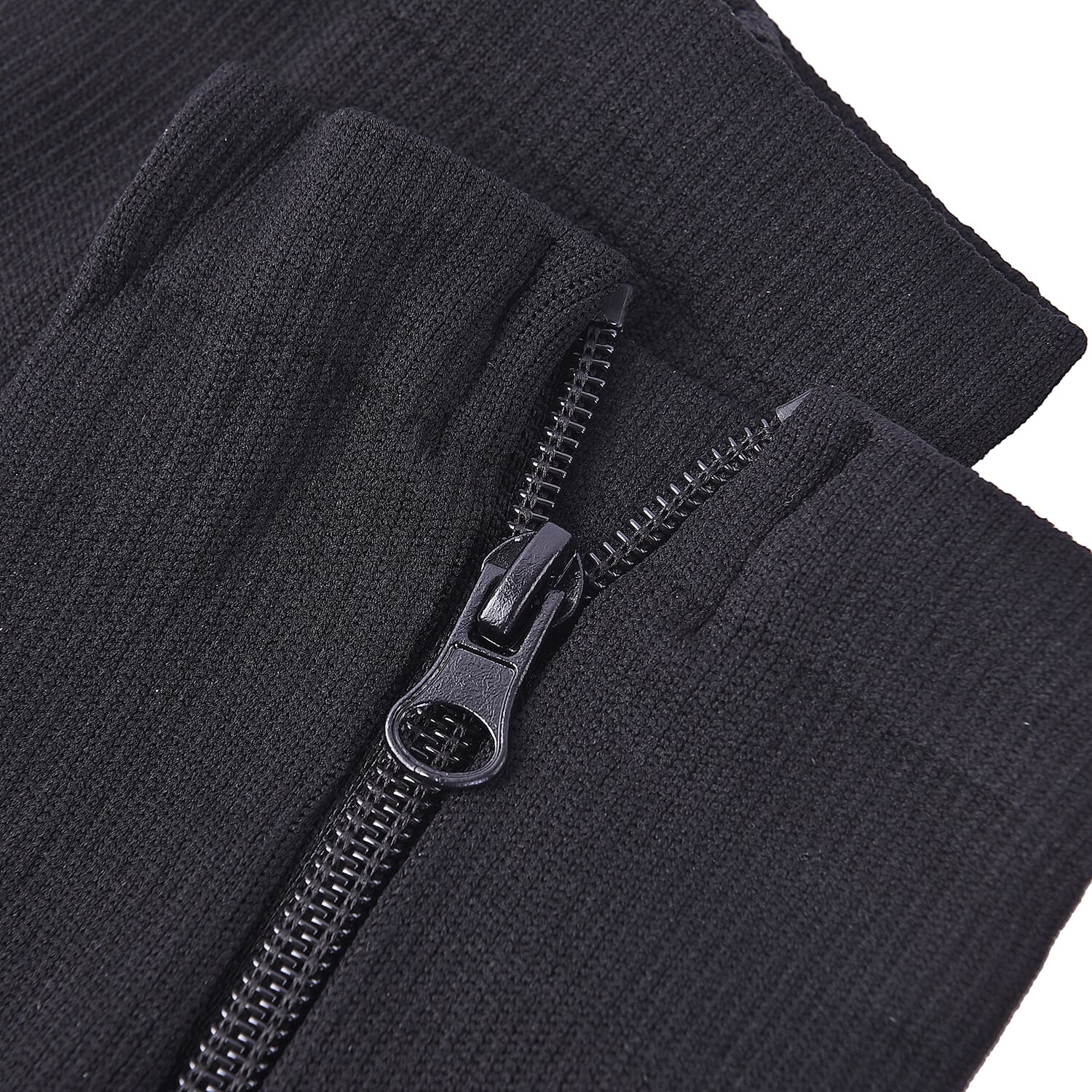 Pack of 2 Pairs Compression Zipper Socks (Size S/M - 5 to 8) - Black