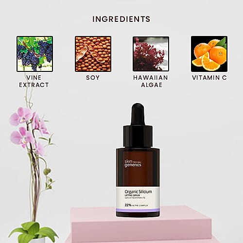Skin Generics- Lifting Serum Organic Silicium 22% Active Complex 30ml