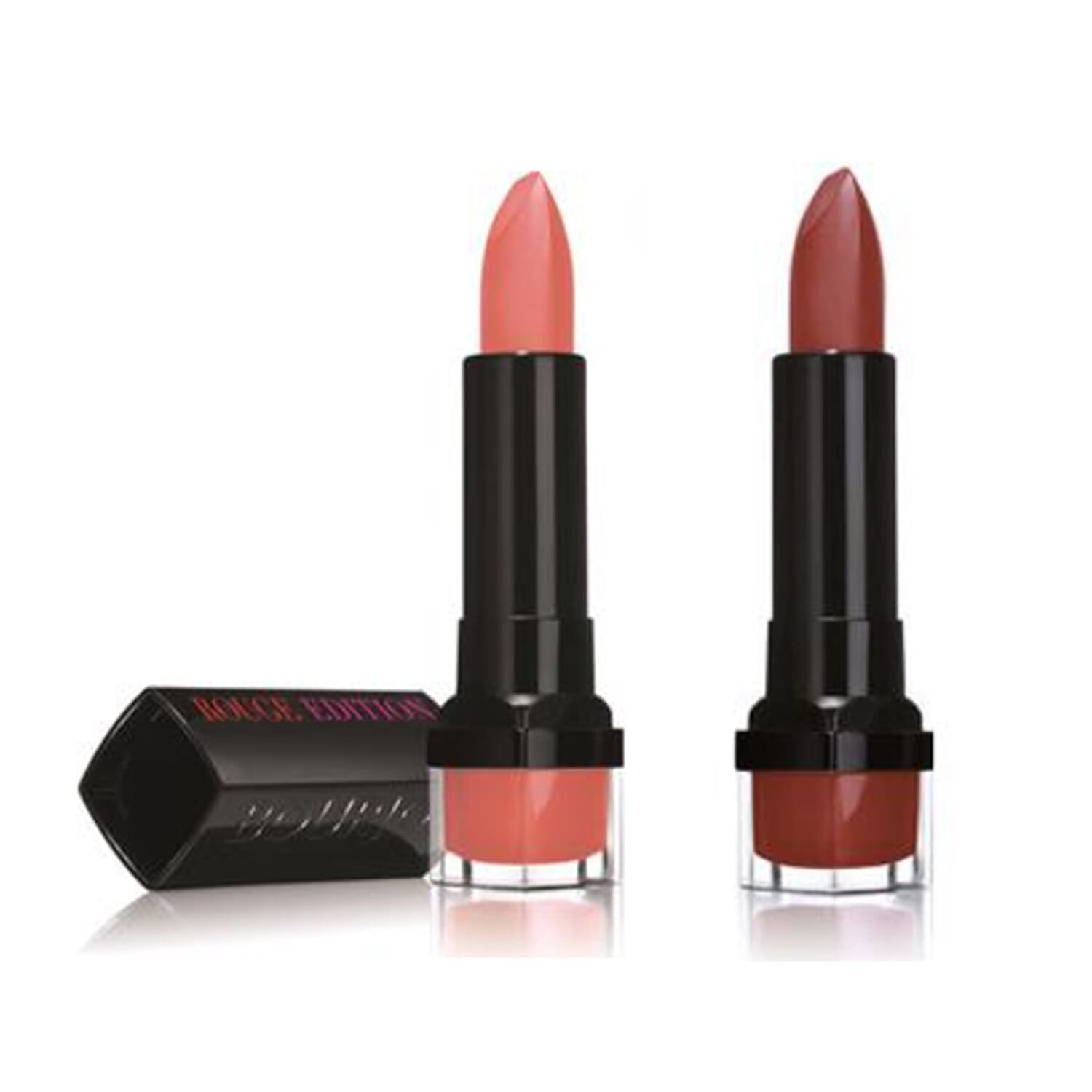 Bourjois: Rouge Edition Lipstick Duo - Brun Boheme 005 & Peche Cosy 003