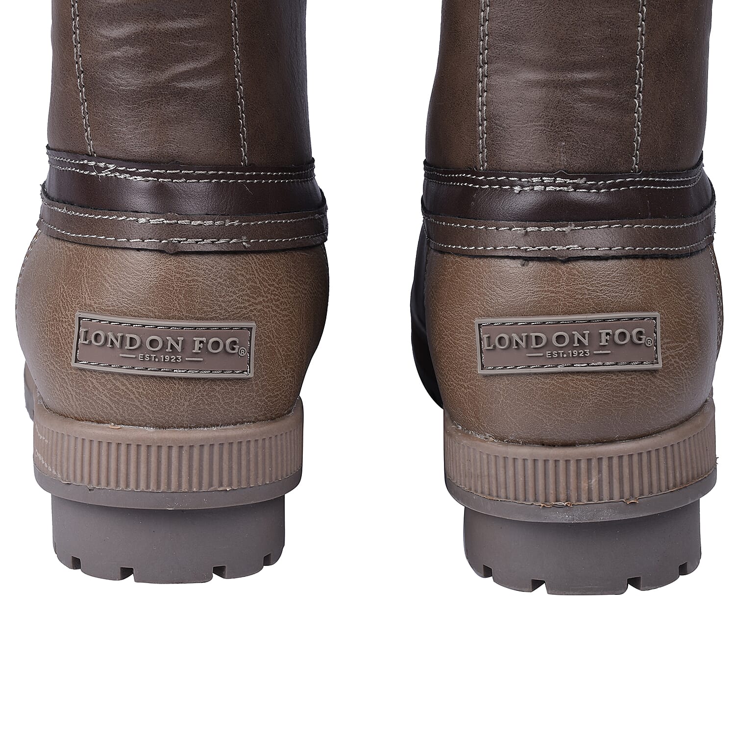 London Fog Womens Winter Boots - Brown and Cognac (Size 7)