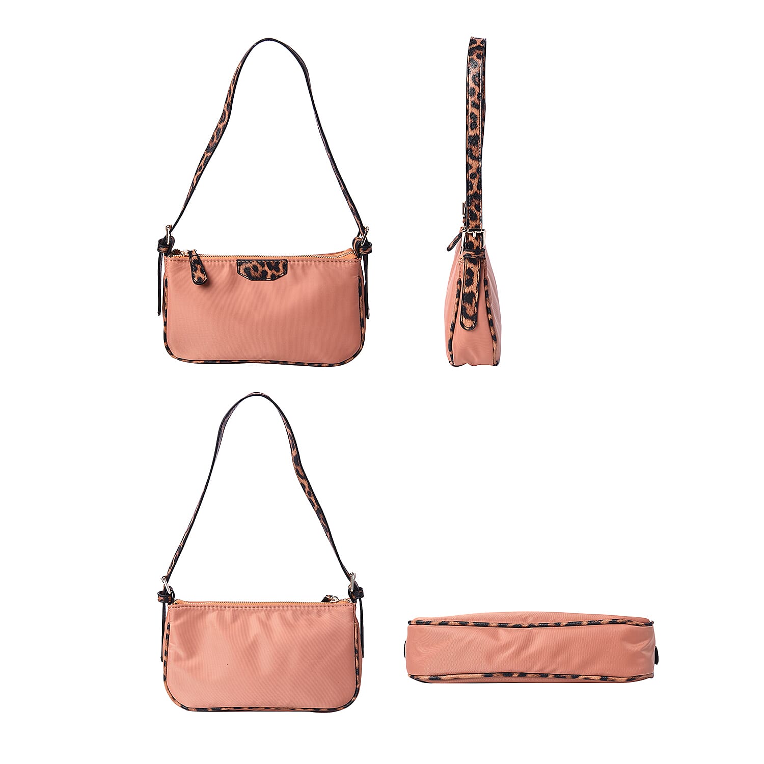 Hobo Bag Color Mint blue Size Profile Hobo bag  Wall (exterior) Nylon Lining (Interior) polyester  Pockets (exterior) zipped-1 Pockets (interior) zipped-1 slip-1 Measurement 