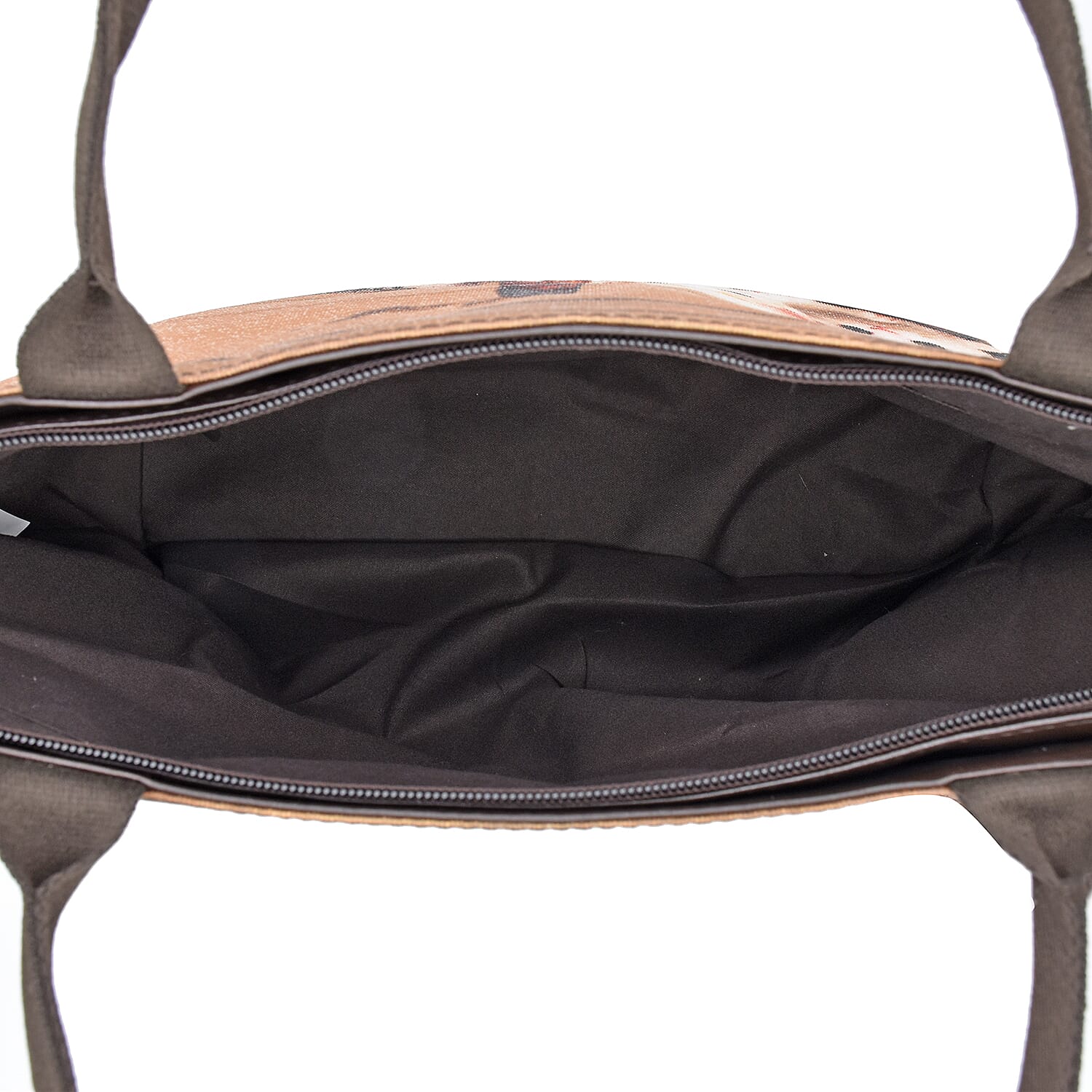 Thomas Calvi Owl Print Hand Bag (Size 39x14x23cm) - Black